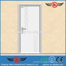 JK-P9012 Turquía MDF chapado en madera pvc diseño de la puerta del baño